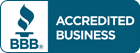 Accredited Business by the Better Business Bureau